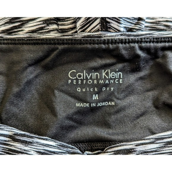 Calvin Klein Performance quick dry stretch capri pants Sz M - Picture 4 of 7